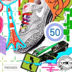 Nike Airmax 1 “Tokyo Maze” size